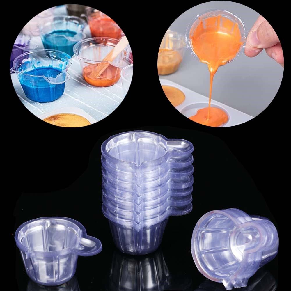 Resin Mixing Cup - 10/20/50/100 Pz 40 ML Tazze di
