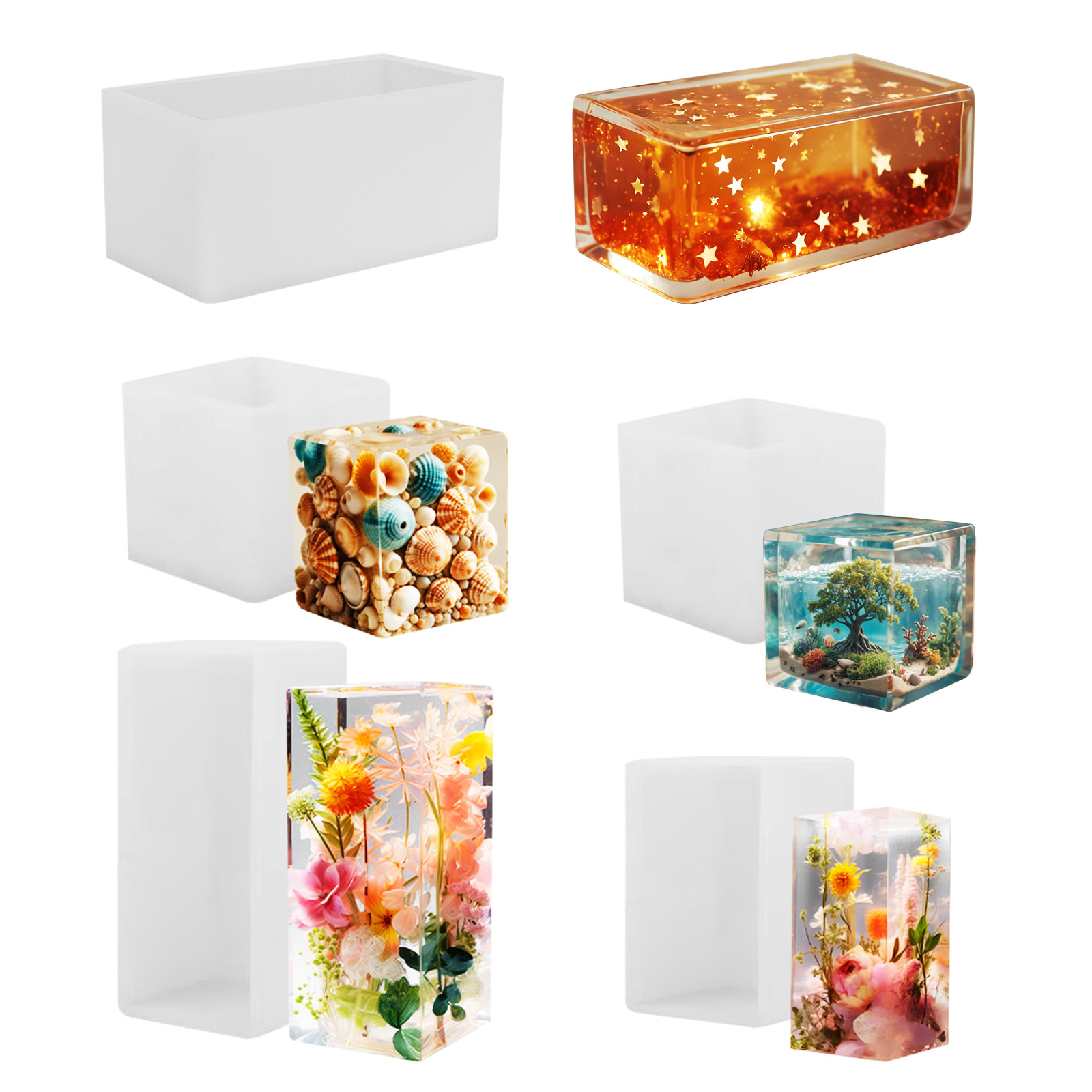 Resin Art Letters - Stampo in Silicone per Resina Epossidica,
