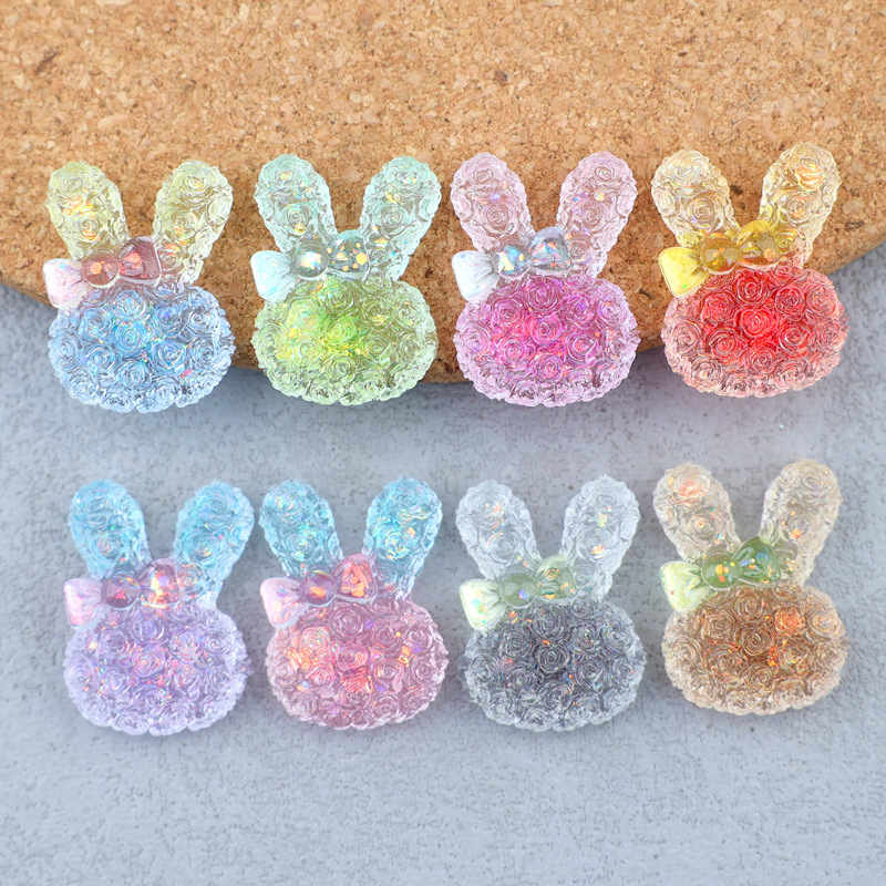 Resin Art Materials - 5 pezzi di cabochon in resina