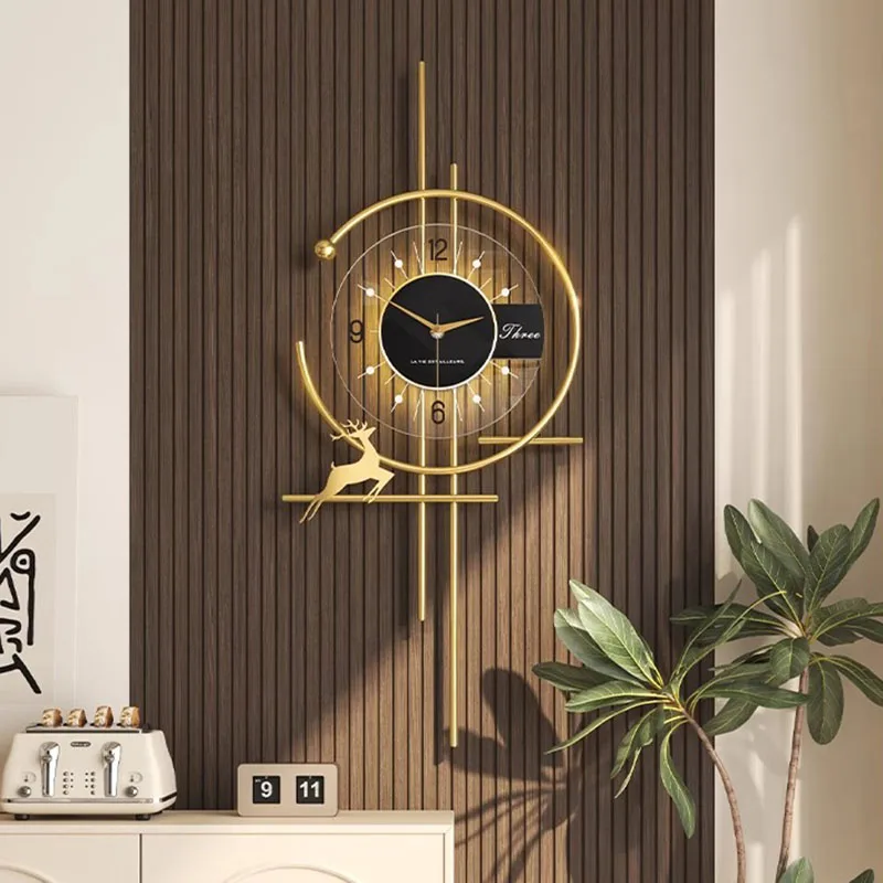 Resin Art Wall Clock - Popolare orologio da parete per sala