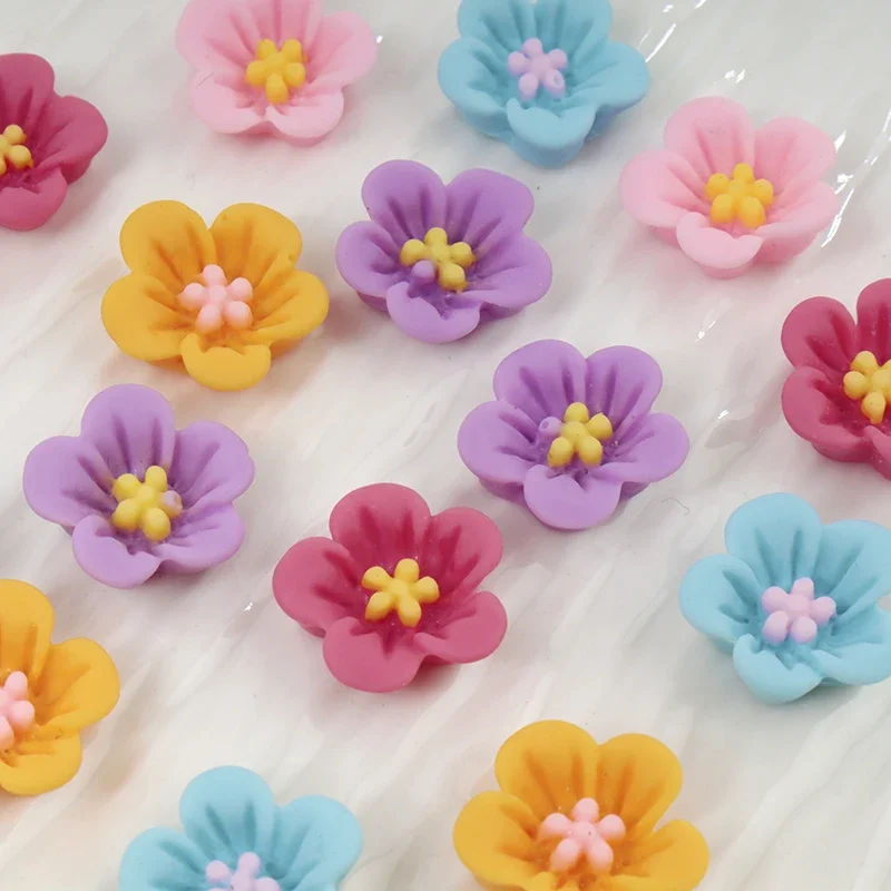 50 pezzi mini fiore nail art p - Resin Art Earrings Material recensione e prezzo