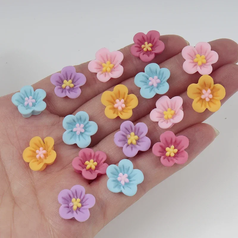50 pezzi mini fiore nail art p - Resin Art Earrings Material recensione e prezzo