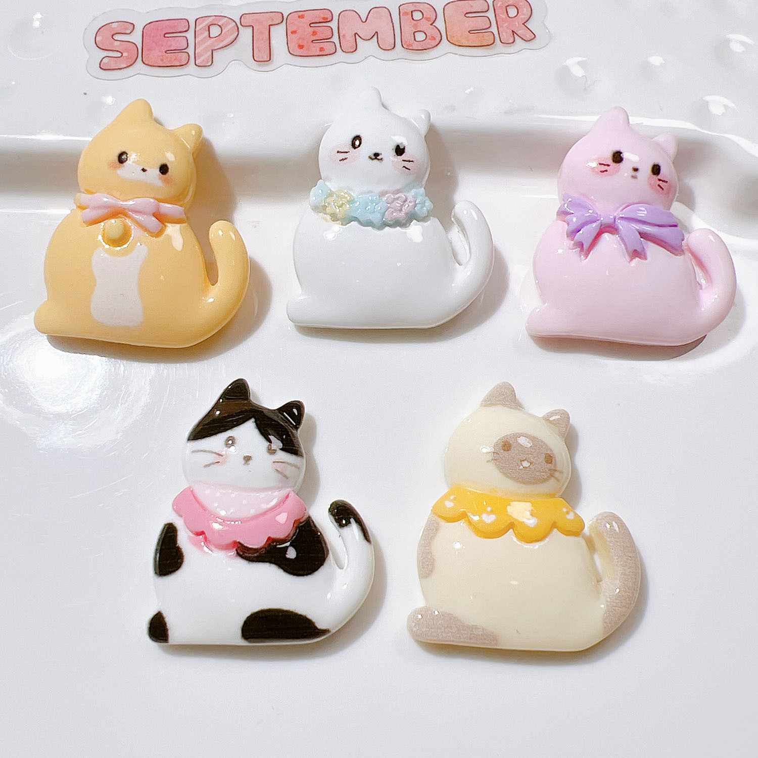 10/20 Pz Carino Bowknot Gatto  - Resin Art Earrings Material recensione e prezzo