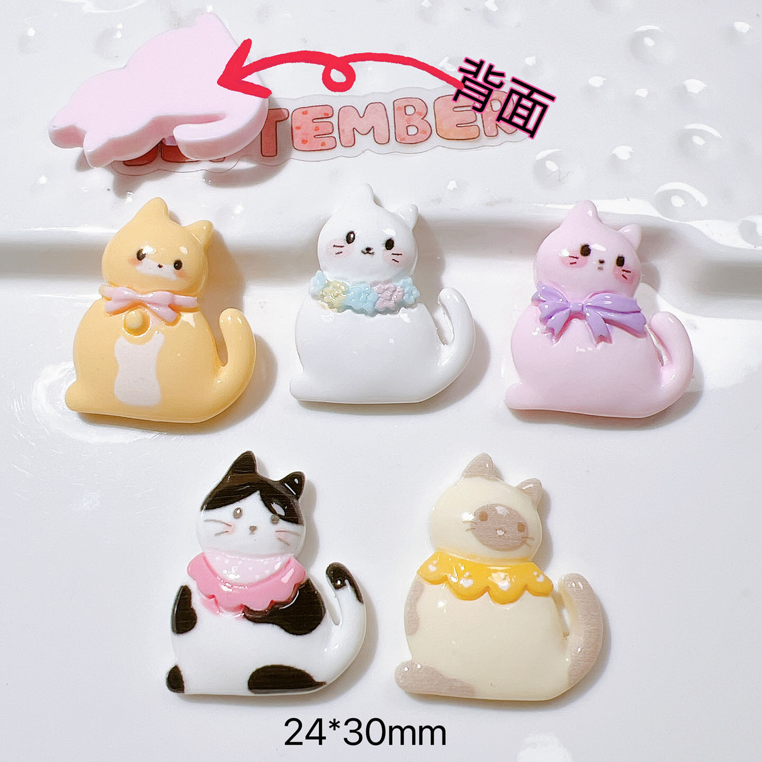 10/20 Pz Carino Bowknot Gatto  - Resin Art Earrings Material recensione e prezzo