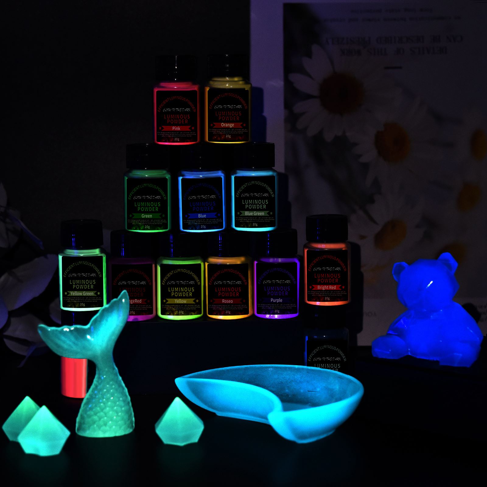 20g di Lunga Durata Luminoso P - Resin Art Letters recensione e prezzo