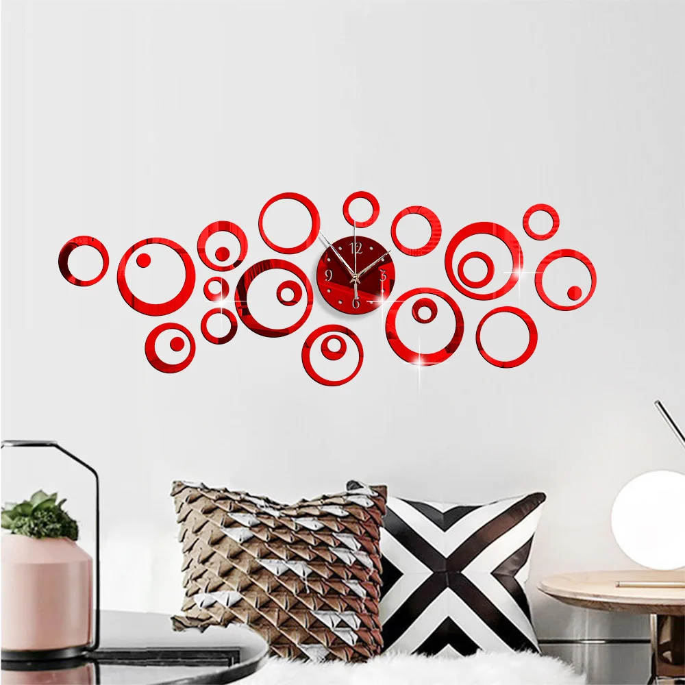 Specchio acrilico stereo 3D Or - Resin Art Wall Clock recensione e prezzo