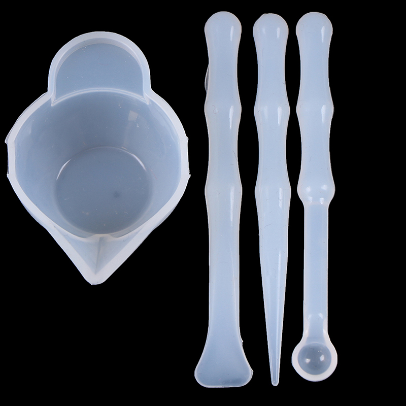 1 Set di Stampi in Silicone pe - Resin Mixing Cup recensione e prezzo