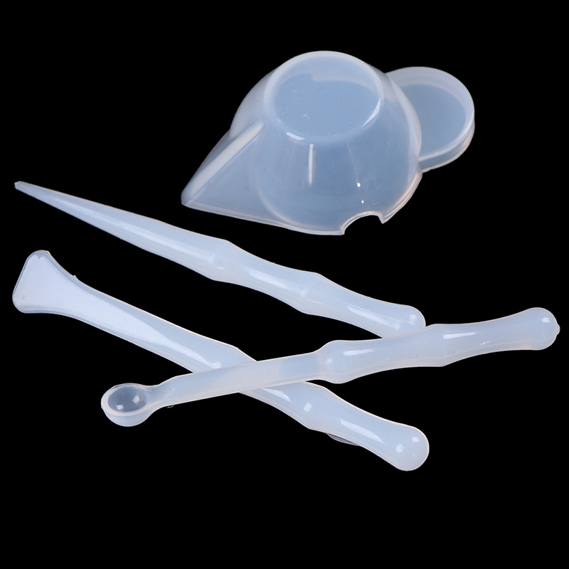 1 Set di Stampi in Silicone pe - Resin Mixing Cup recensione e prezzo