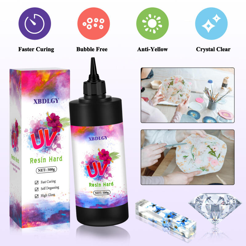 Colla dura in resina UV da 200 - Resin Art Letters recensione e prezzo