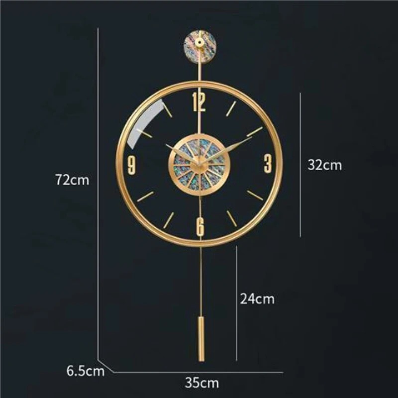 Orologio da parete in lega di  - Resin Art Wall Clock recensione e prezzo