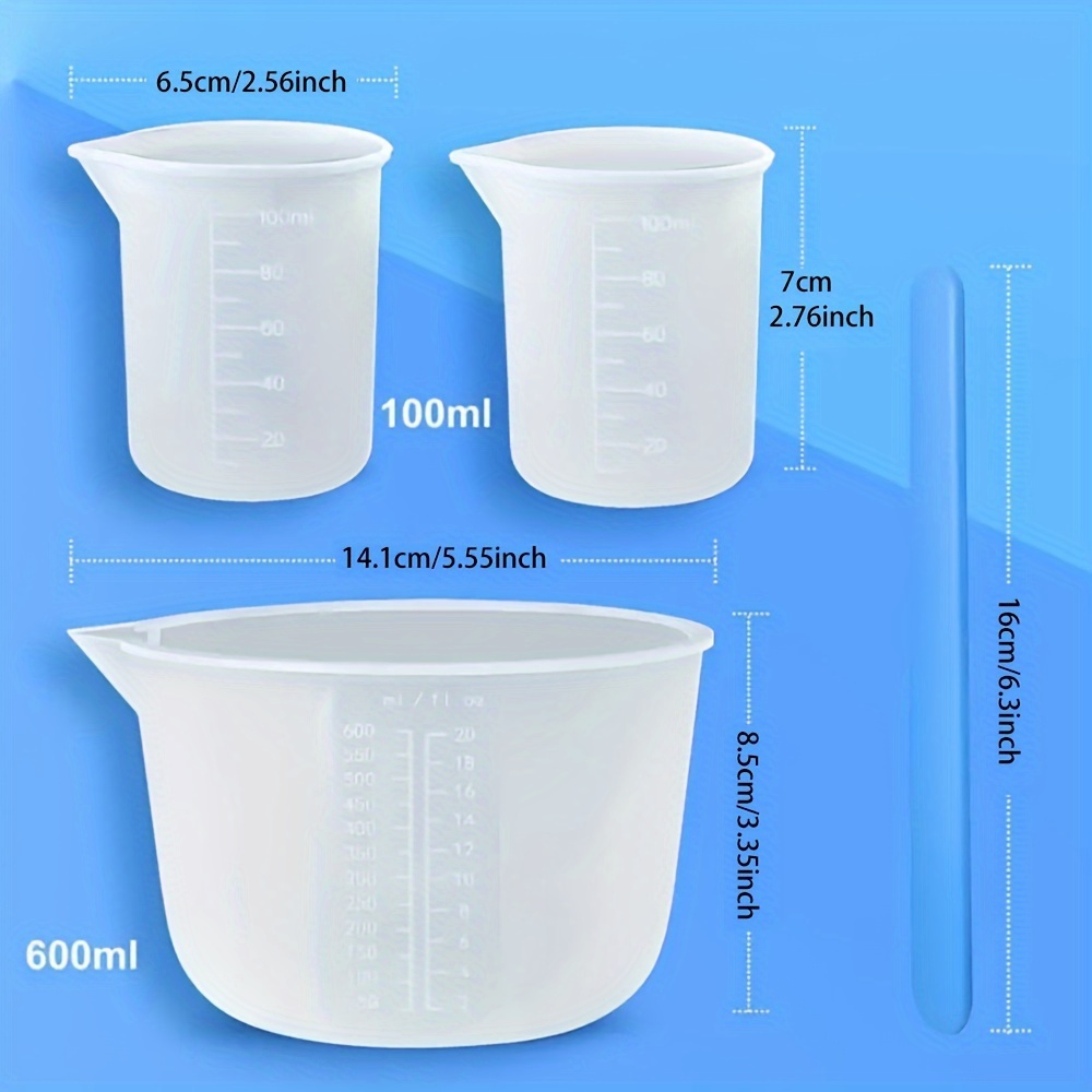 Tazze dosatrici in silicone, a - Resin Mixing Cup recensione e prezzo