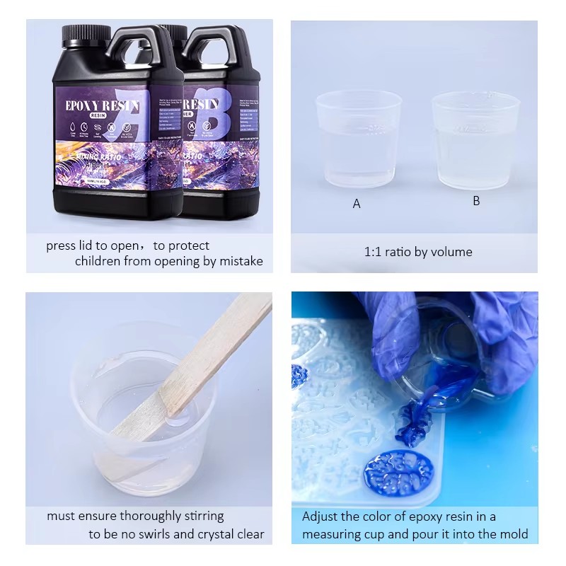 Kit in resina epossidica 1:1 E - Resin Art Letters recensione e prezzo