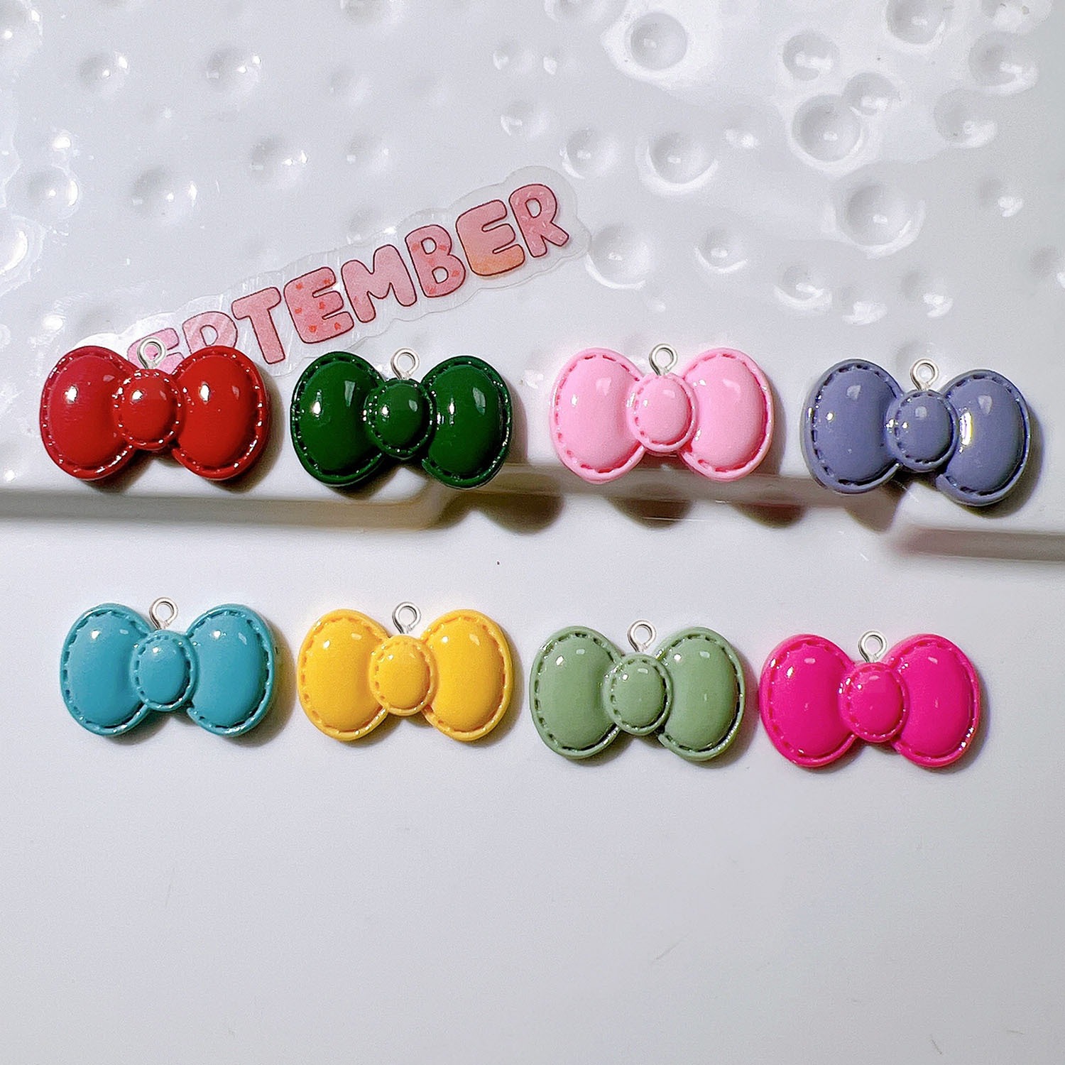 10 pezzi simpatico cartone ani - Resin Art Earrings Material recensione e prezzo