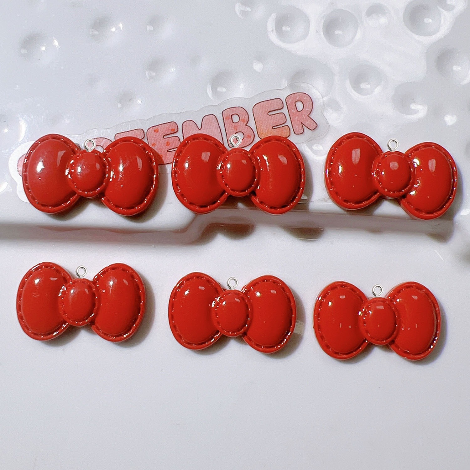 10 pezzi simpatico cartone ani - Resin Art Earrings Material recensione e prezzo