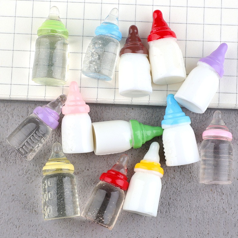 WFFNNKC 10Pcs bottiglia di sim - Resin Art Earrings Material recensione e prezzo