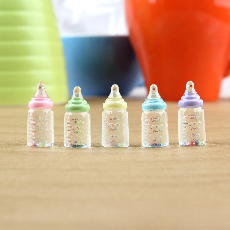 WFFNNKC 10Pcs bottiglia di sim - Resin Art Earrings Material recensione e prezzo