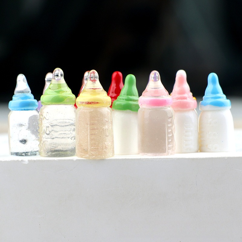 WFFNNKC 10Pcs bottiglia di sim - Resin Art Earrings Material recensione e prezzo