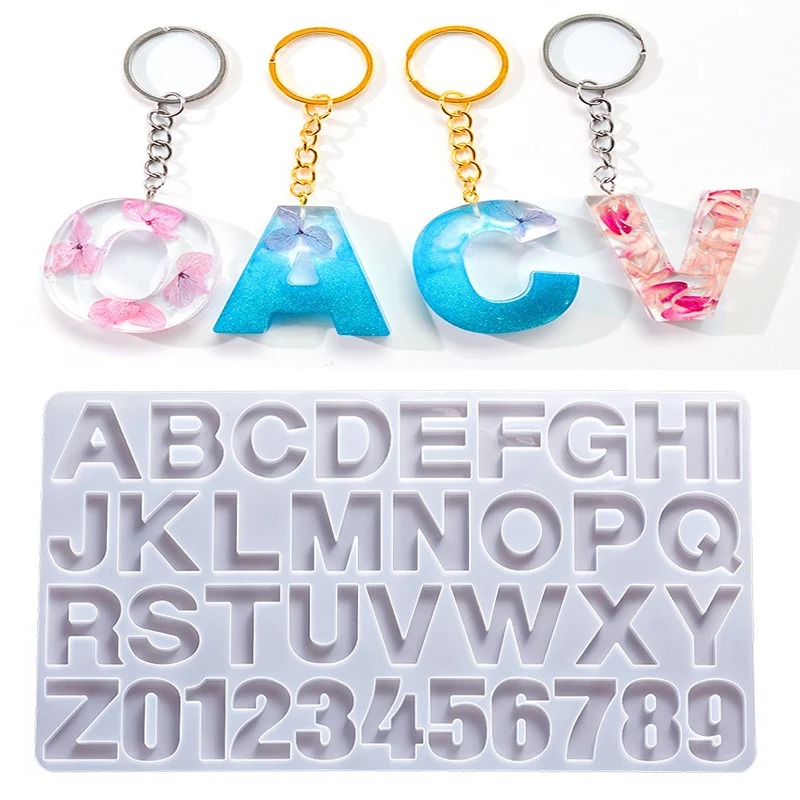 Stampo in silicone per resina  - Resin Art Letters recensione e prezzo