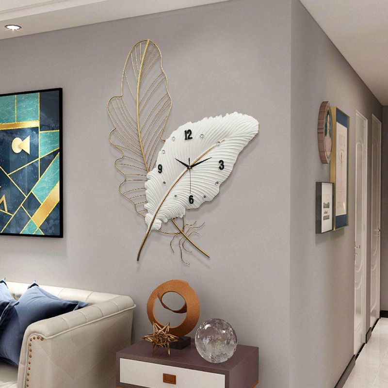 Orologio da Parete con Piume,  - Resin Art Wall Clock recensione e prezzo