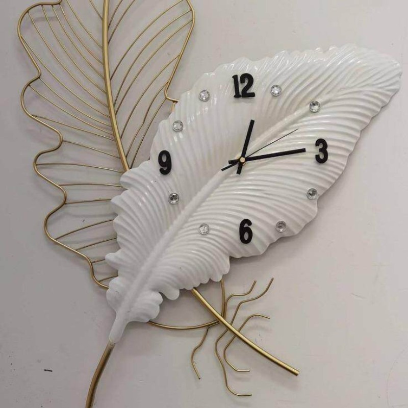 Orologio da Parete con Piume,  - Resin Art Wall Clock recensione e prezzo