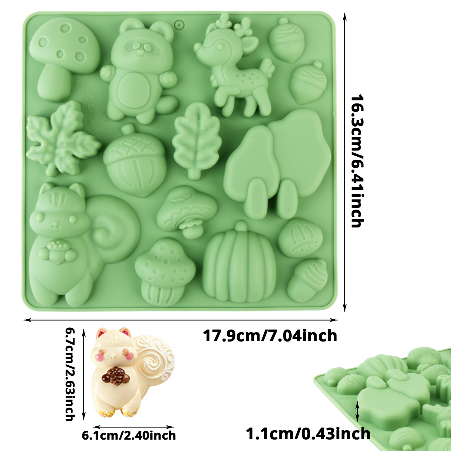 1 stampo in silicone a forma d - Resin Art Materials recensione e prezzo