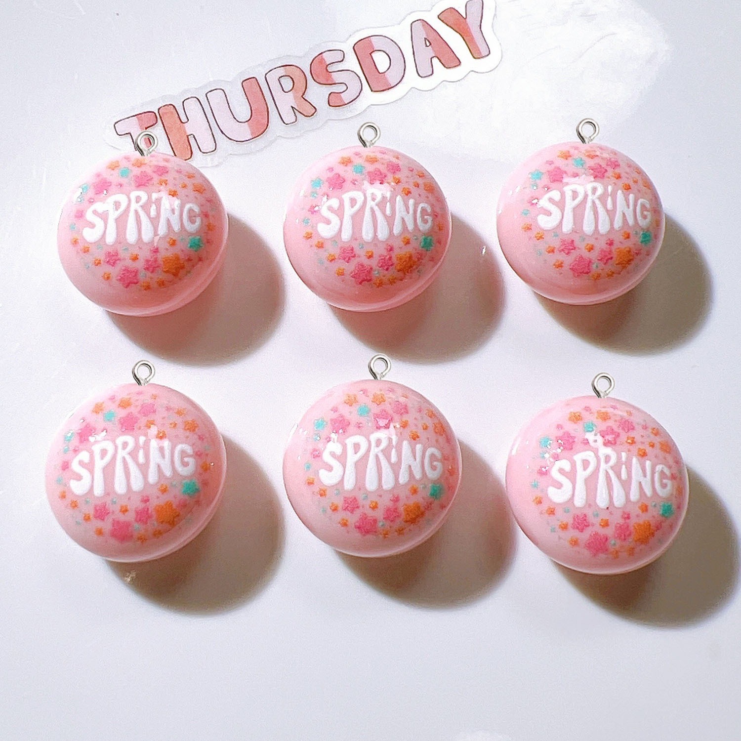 10 Pezzi di Ciondoli Circolari - Resin Art Earrings Material recensione e prezzo