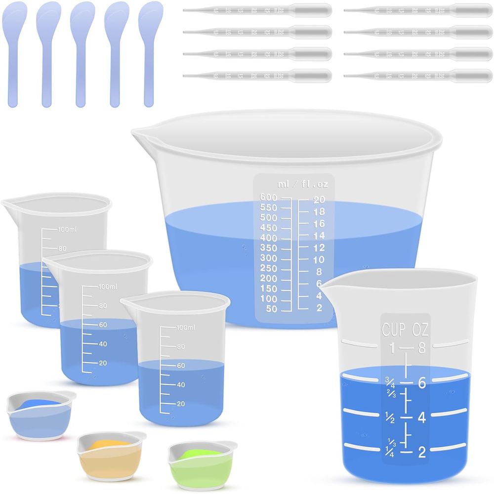 Tazze dosatrici in silicone pe - Resin Mixing Cup recensione e prezzo
